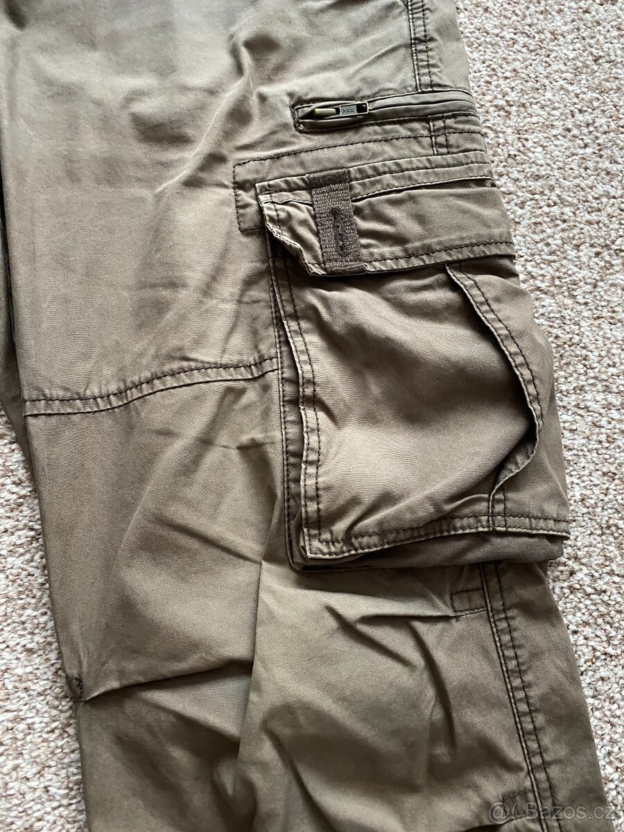 Pánské kapsáčové kalhoty C&A - 34/34 - 7