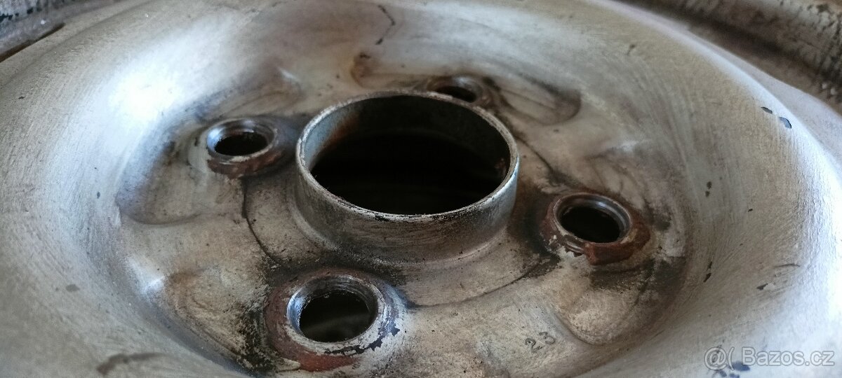 Plechové disky 14", rozteč 4x100 - 7