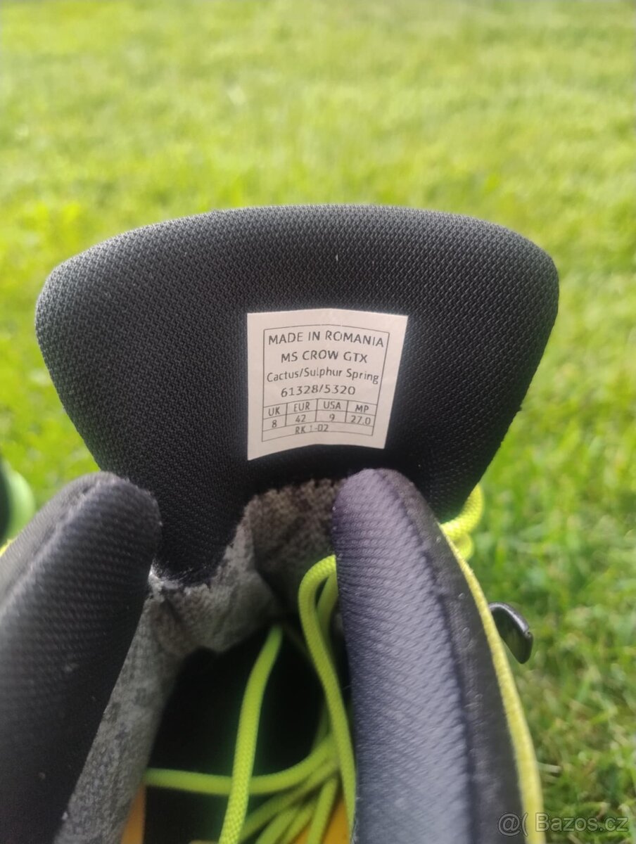 Salewa MS Crow GTX, vel. 42 – ušly jen 11 km, chtějí víc - 7