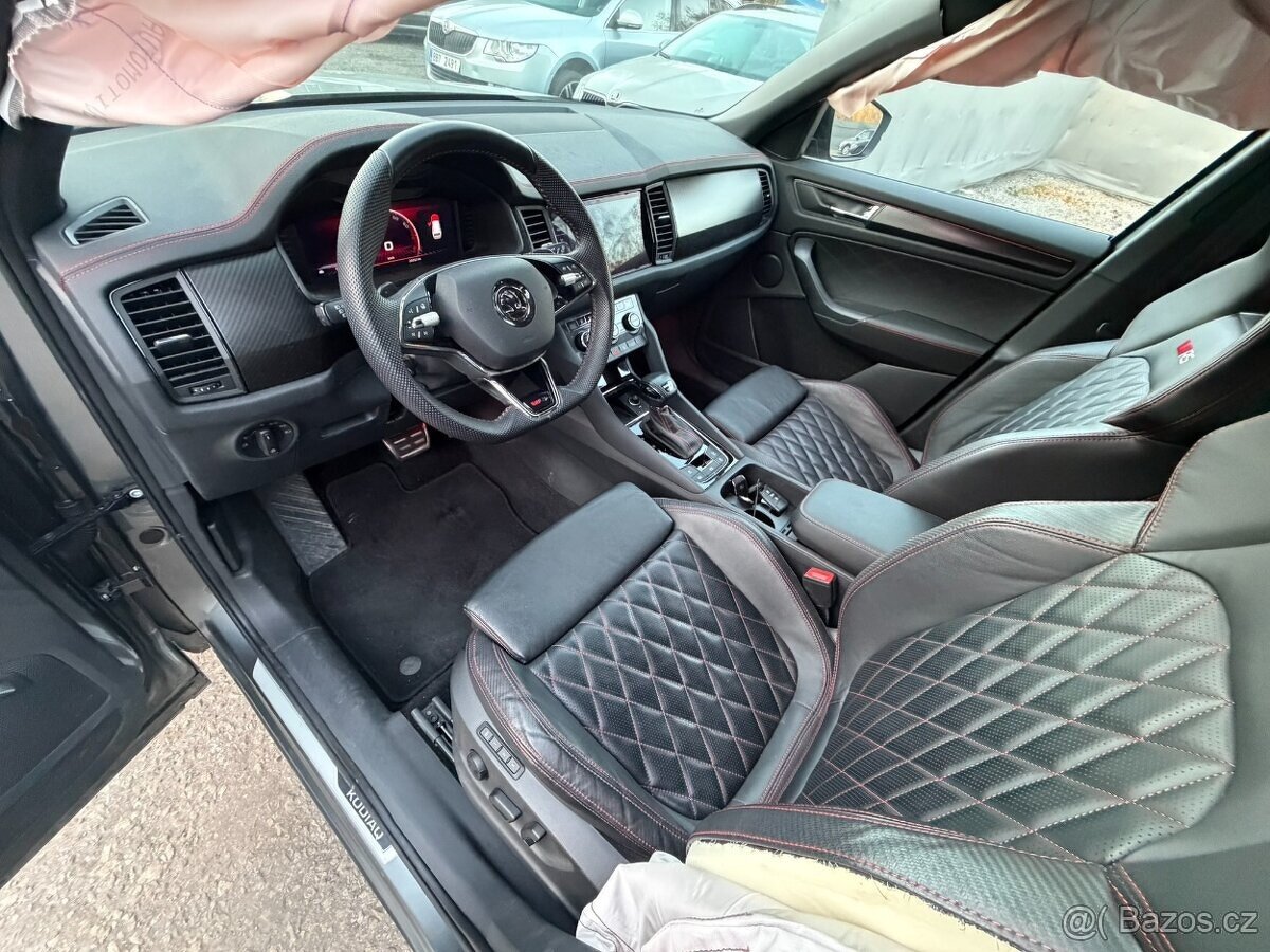 Škoda Kodiaq RS 2.0 TSI 180kw ČR 1.MAJ 28 000km WEBASTO - 7