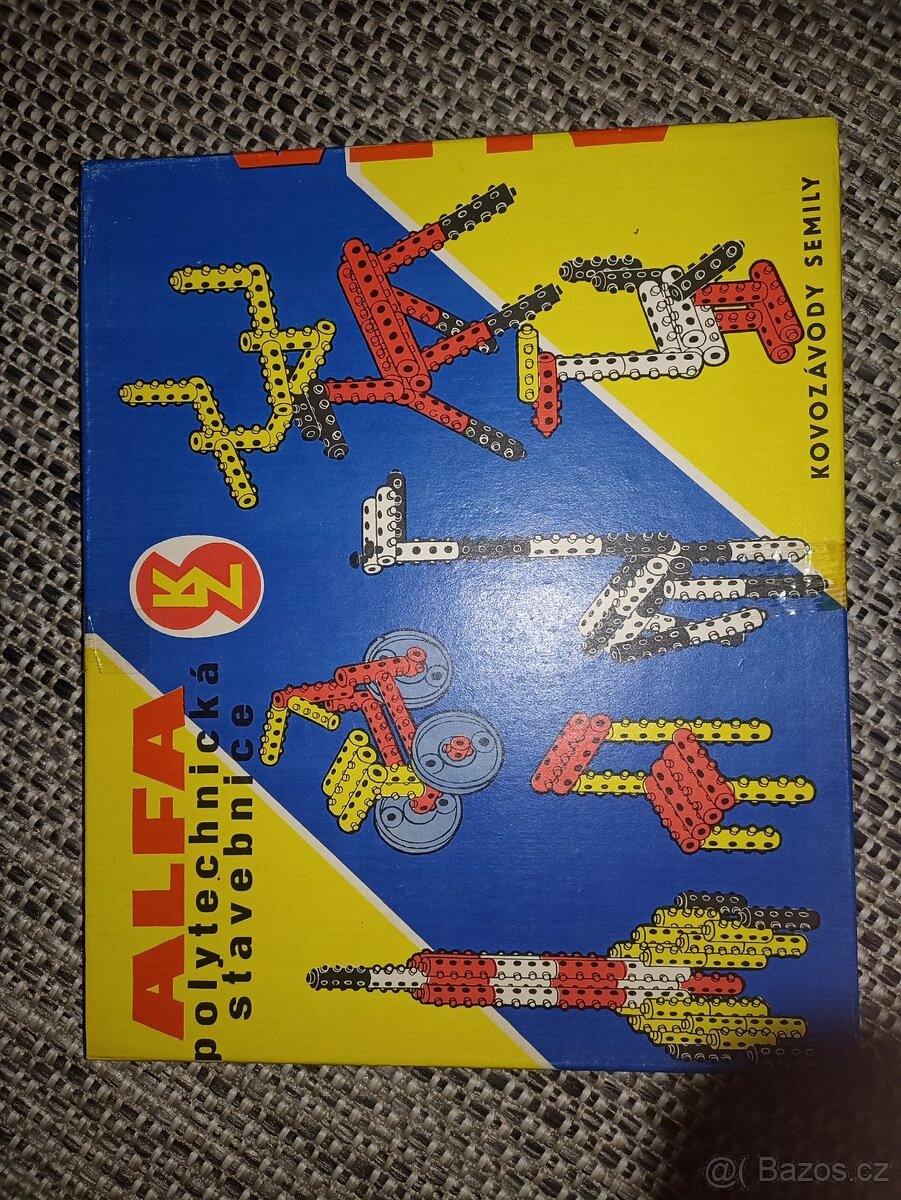 Staré Retro Stavebnice -Alfa,Mozaika a jiné 80 léta - 7