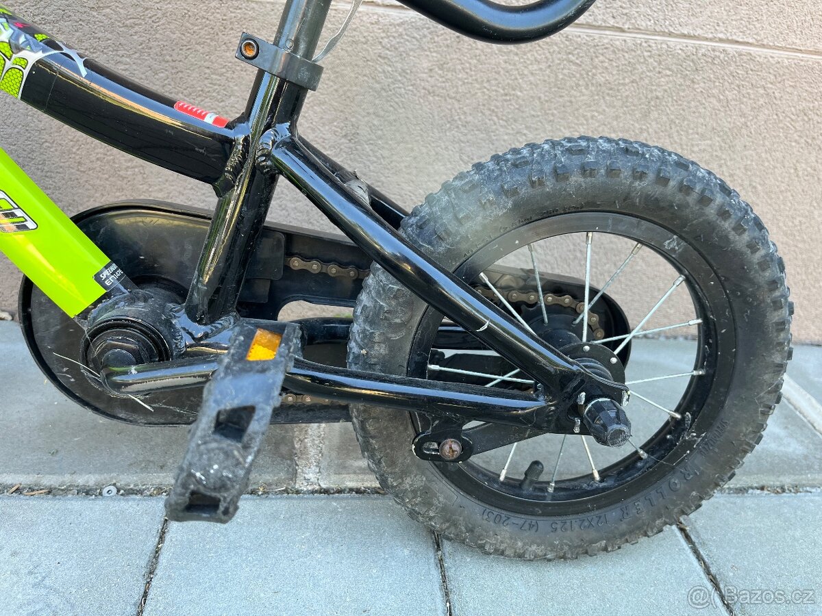 Dětské kolo Specialized Hotrock 12 s vodící tlačnou tyčí - 7