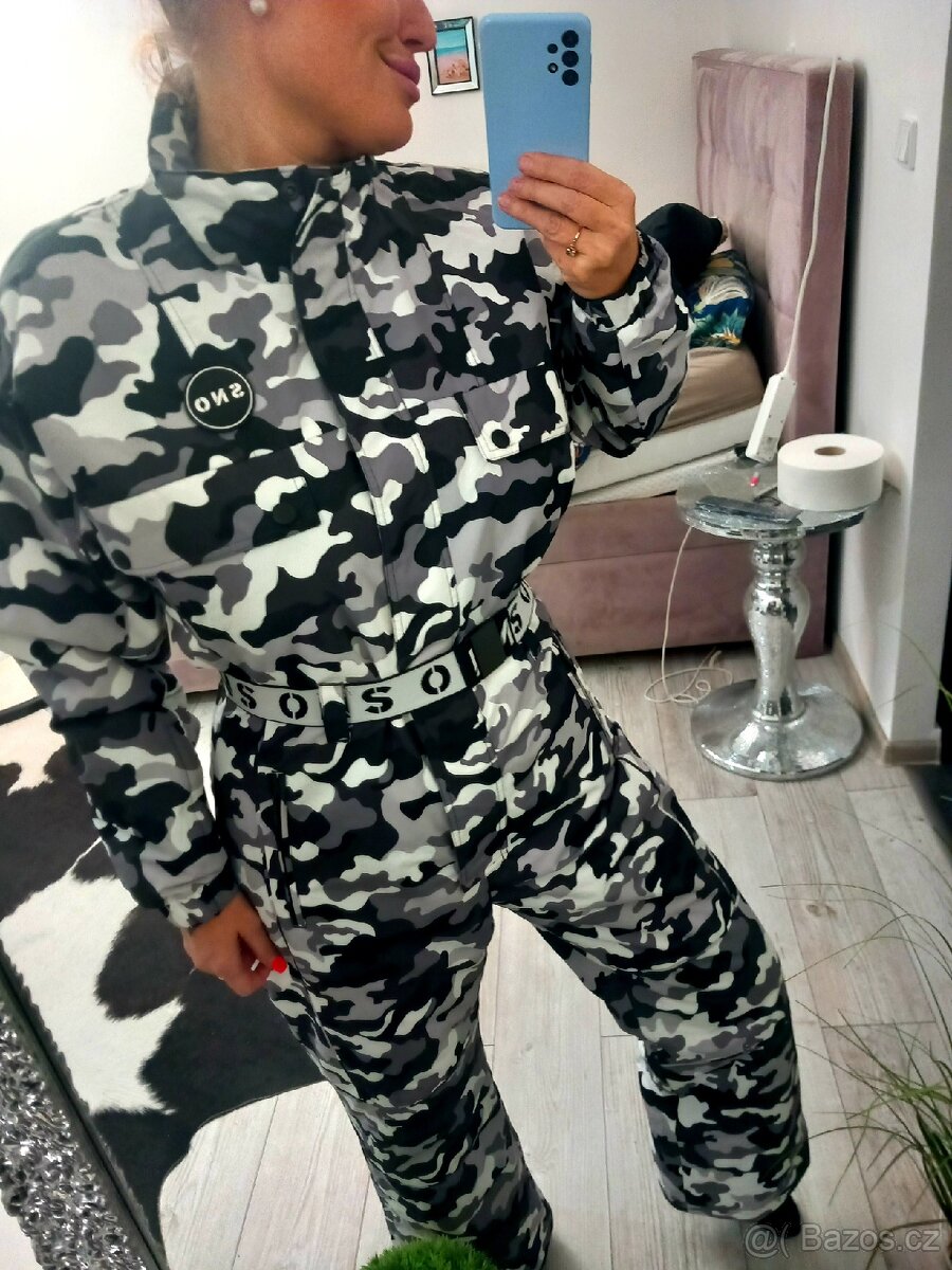 Damska Zimni Snowboard lyzarska kombinéza vel.42 - 7