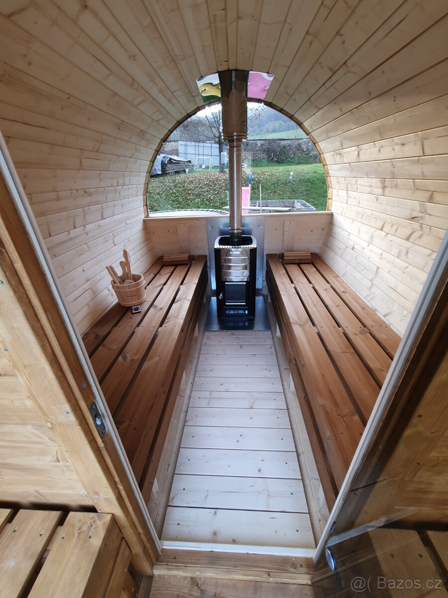 Fínska sudová sauna - 7