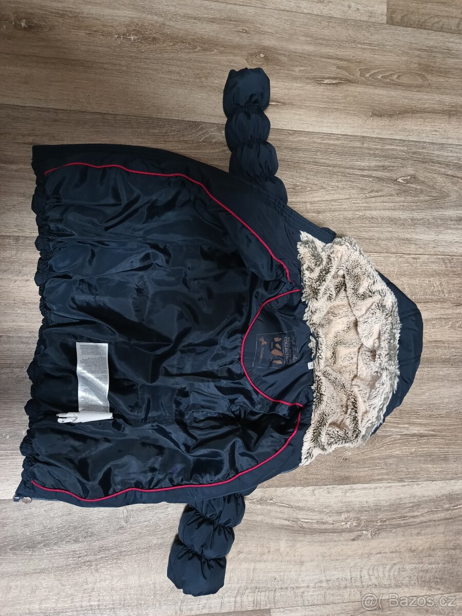Péřový kabátek C&A vel. 98 - 7