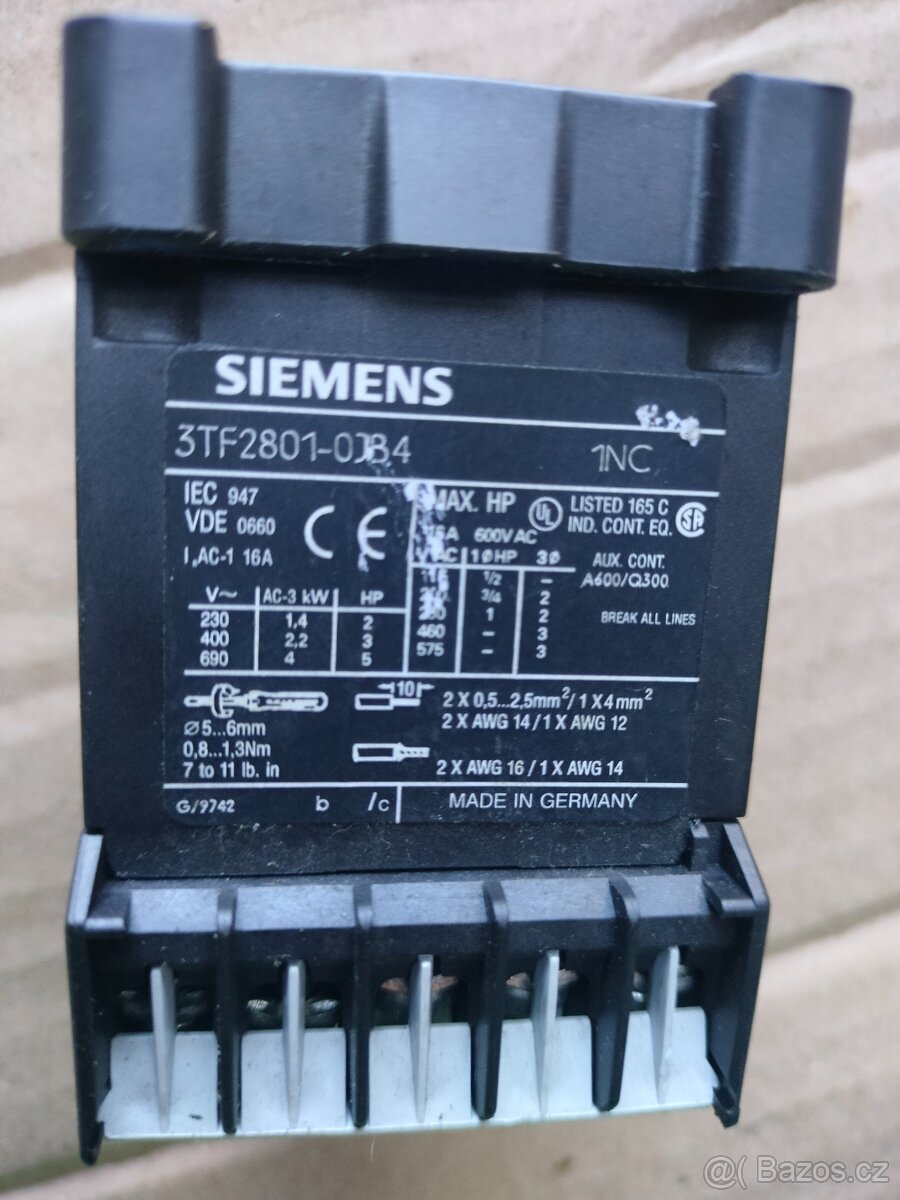 STYKAČ SIEMENS a ABB 90 kč - 7