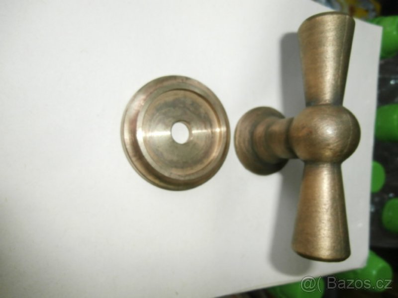 Trezor starožitný klika dveří odlitek replika za 1.000 kč - 7