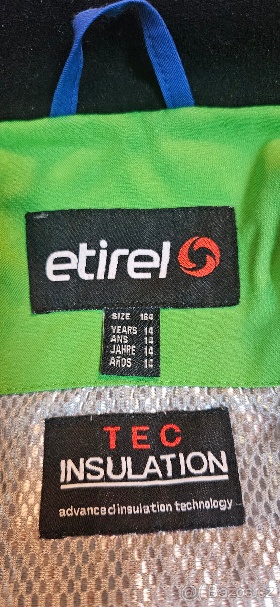 Chlapecká zimní bunda, Etirel, vel. 164 - 7