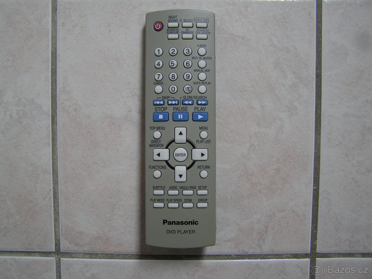 Dálkové ovladače DVD Panasonic - 7