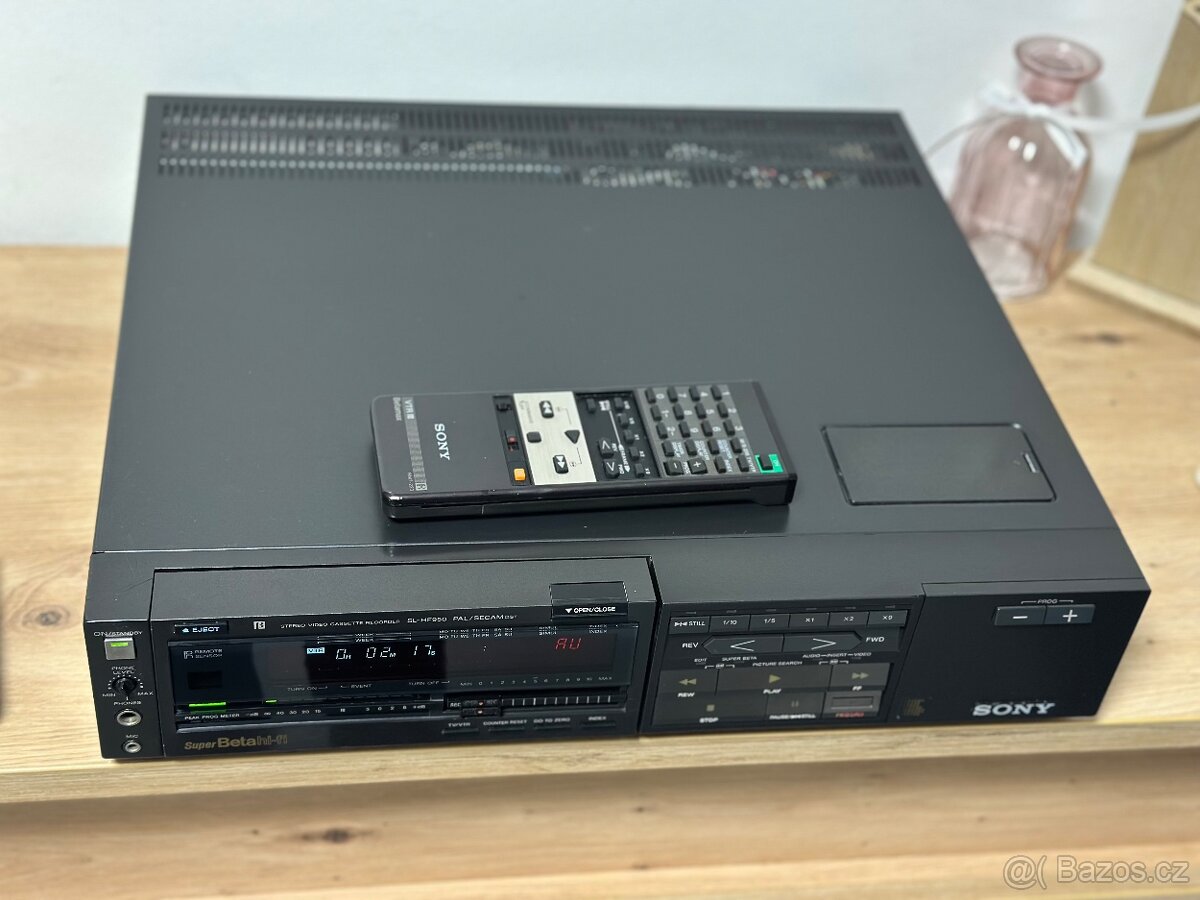 SONY SL-HF950 LUXUSNÍ SUPER BETA REKORDÉR DÁLKA - 7