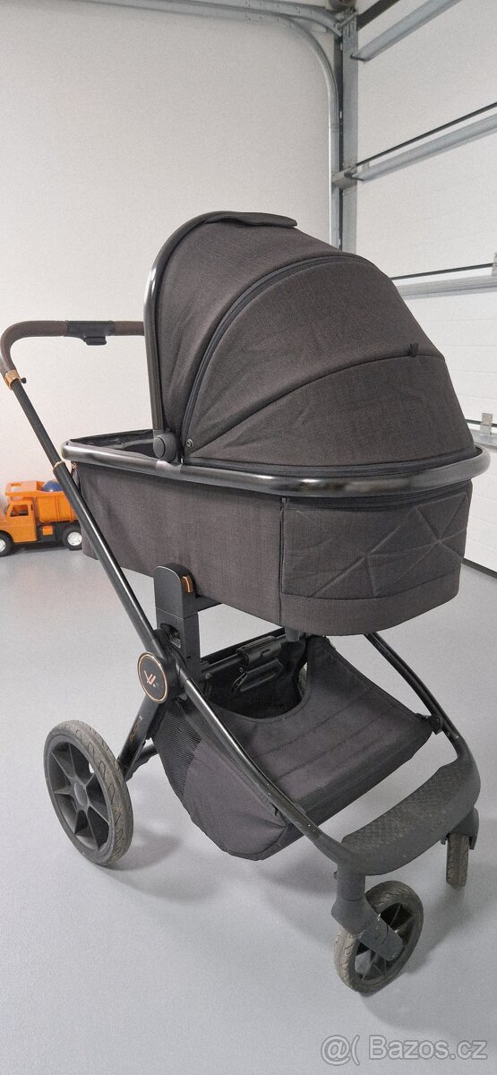 Kočárek 2v1, Muuvo Quick SE Sunset Black - 7