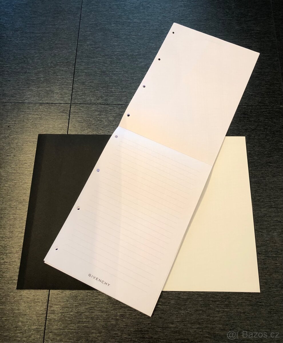 Givenchy - značkové desky s archy papírů - 7