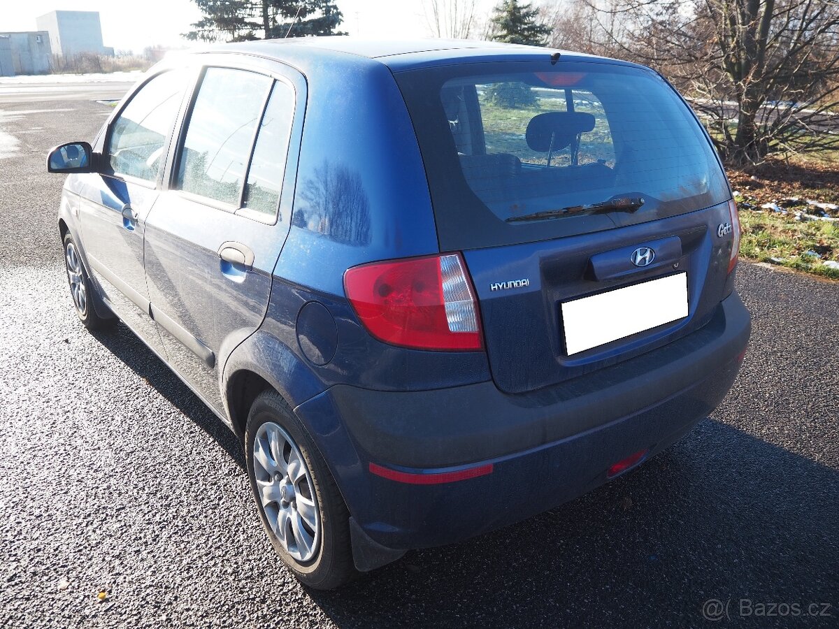 Hyundai Getz 1.4 klima, 2 majitel, původ ČR - 7