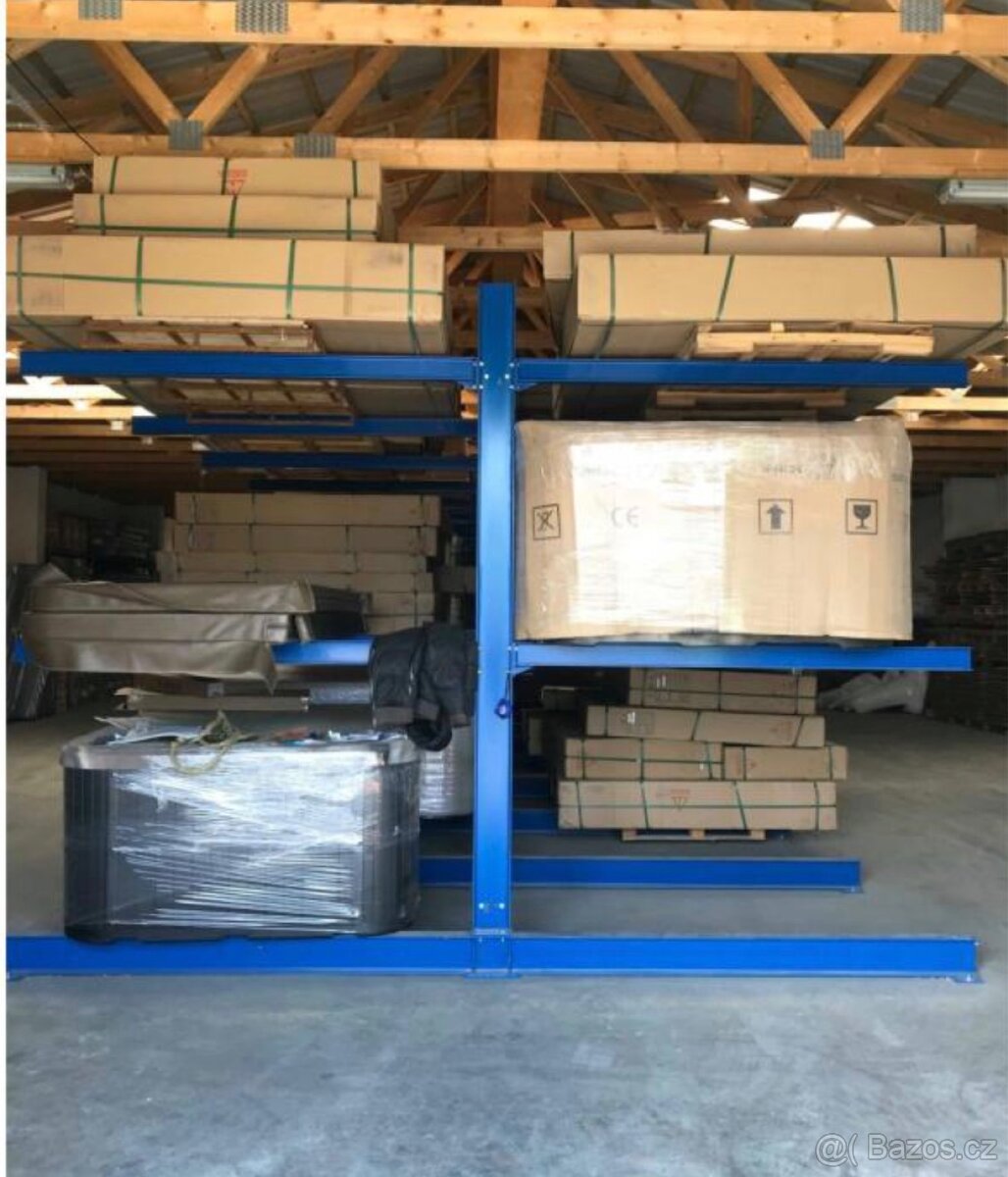 Ocelové konzolové regály - 7