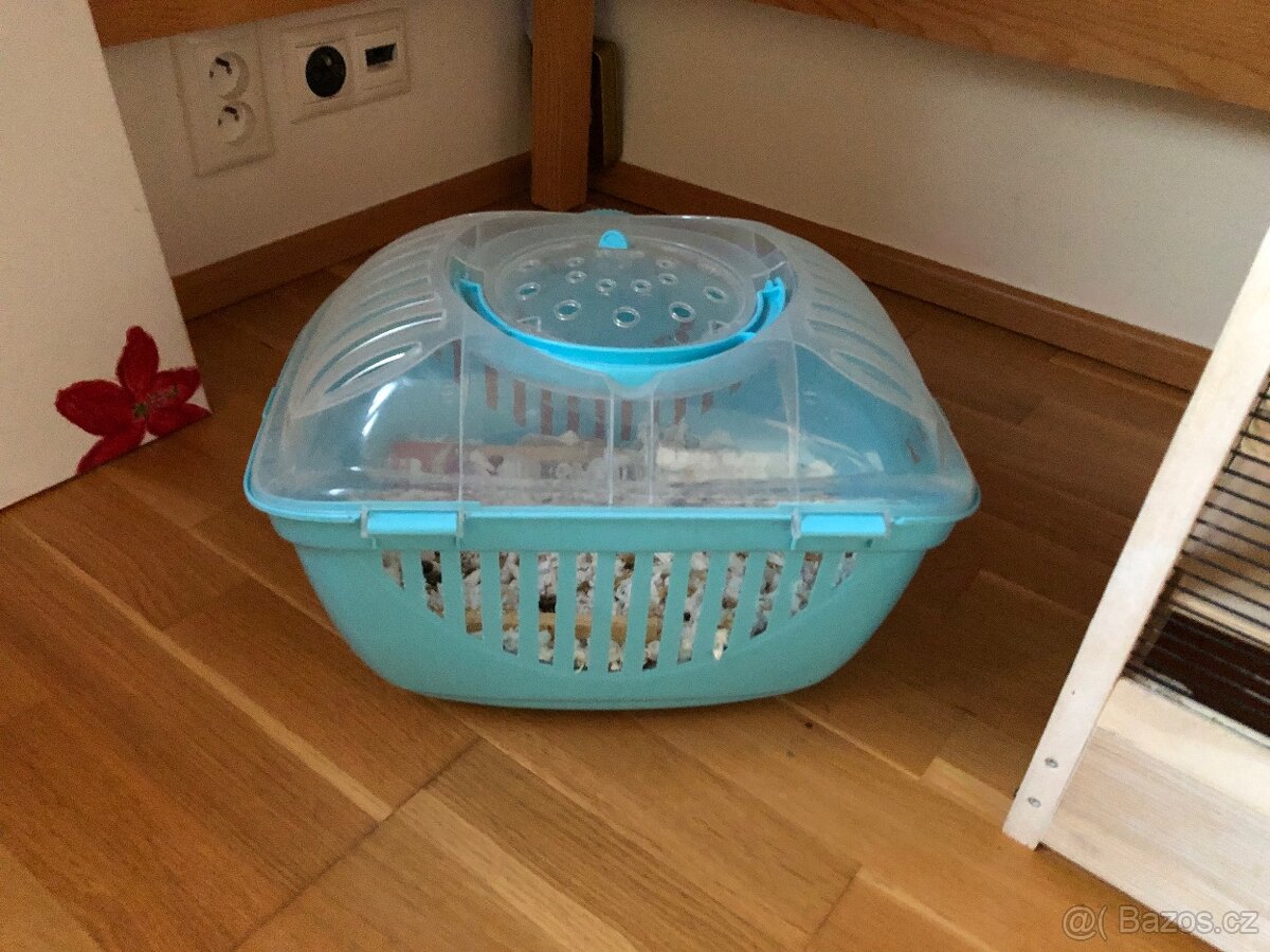 Klec pro křečka (dřevěná) - 7