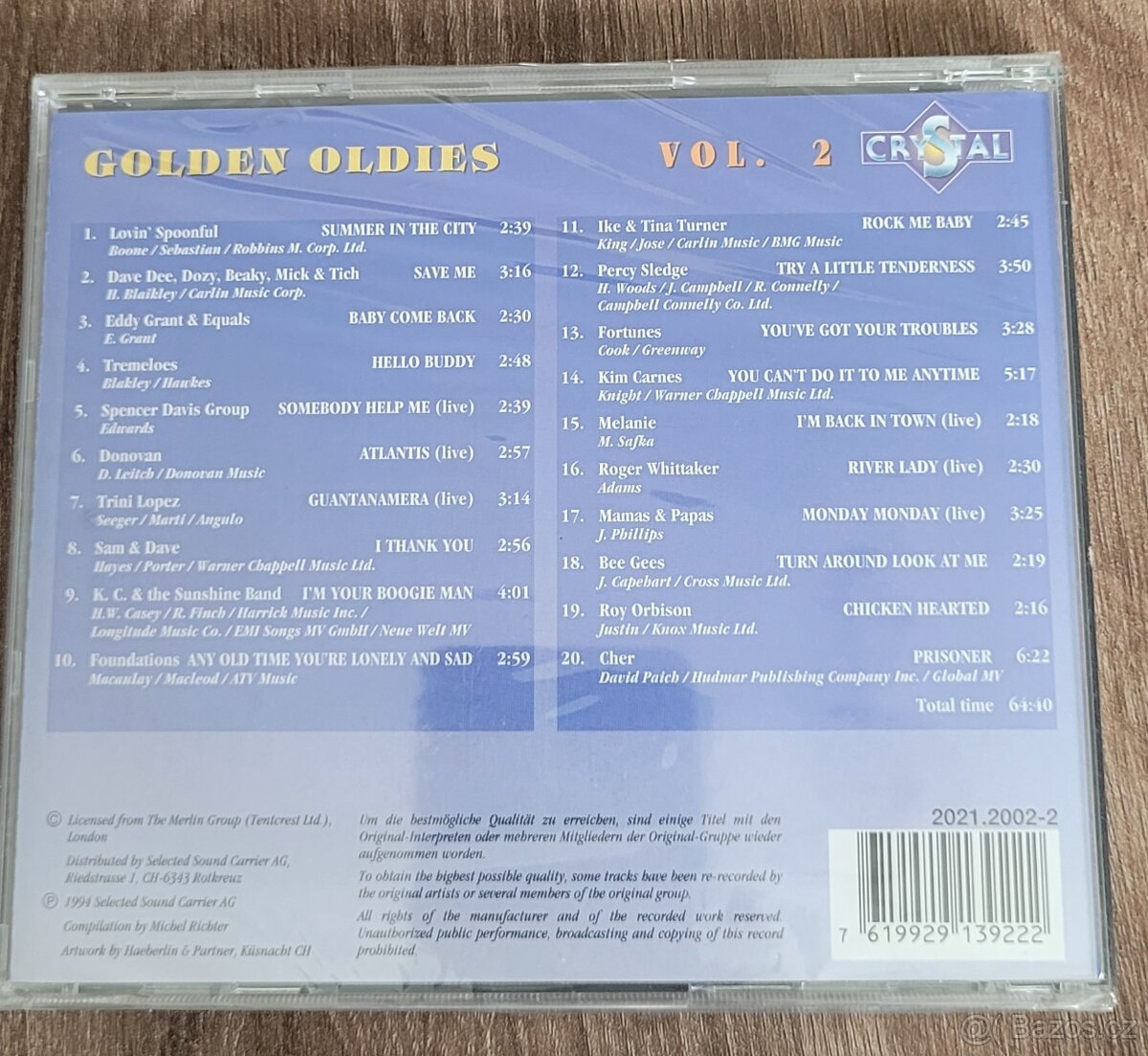 CD - Best of (50. - 70. léta) - 7