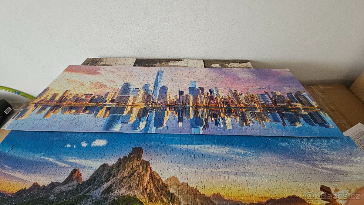 Puzzle motiv New York a příroda - 7