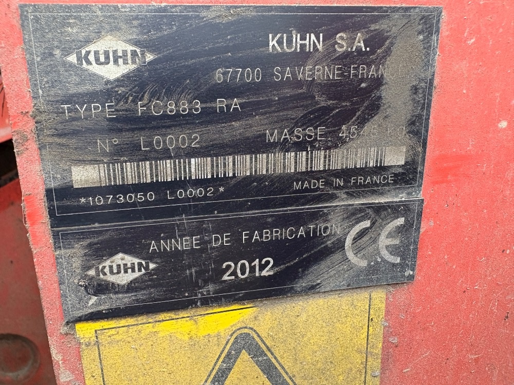 Letadlo Kühn FC883RA - 7