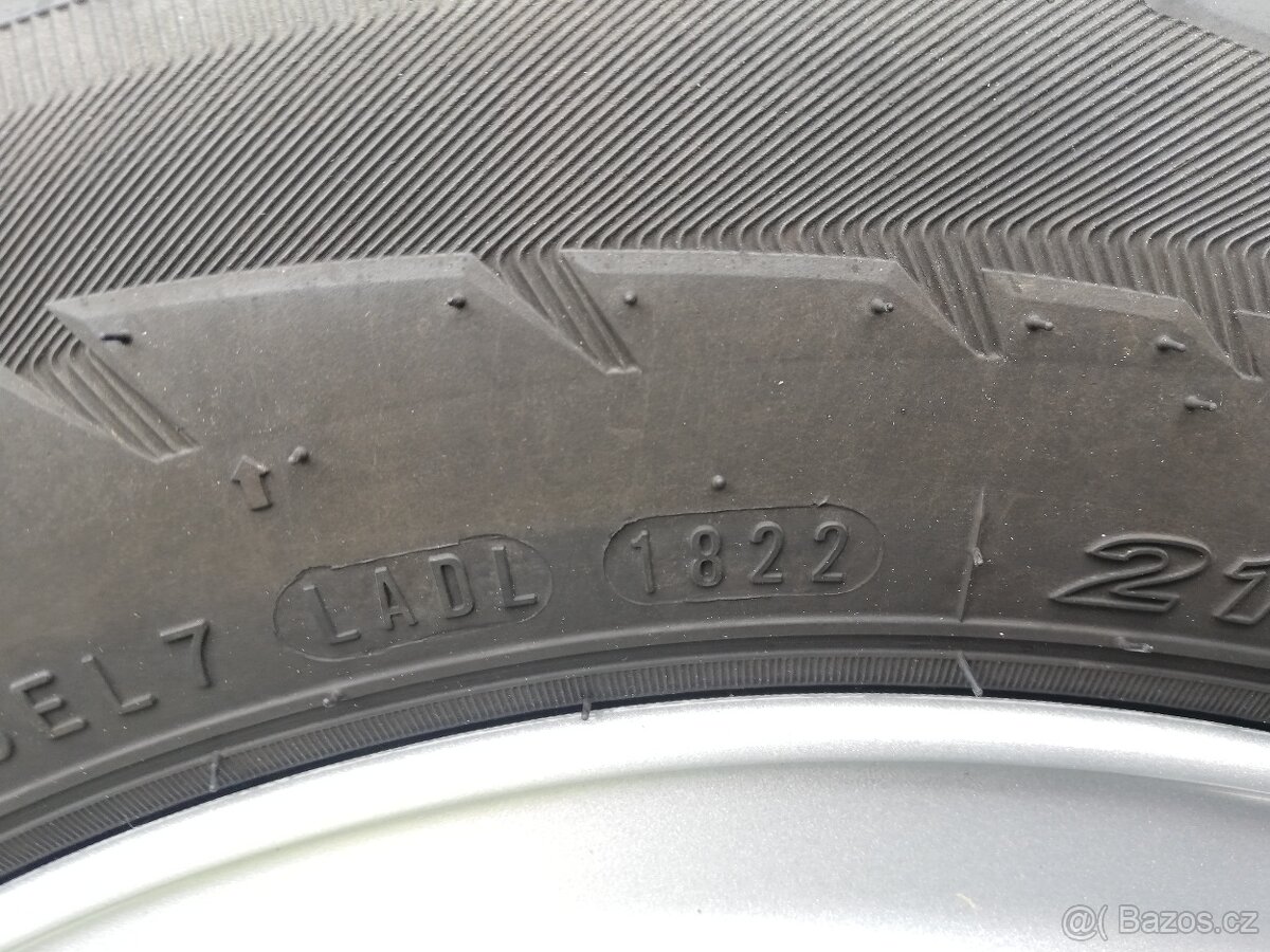 alu Ford Custom 215/65 R16C zimní, alu orig.Ford - 7