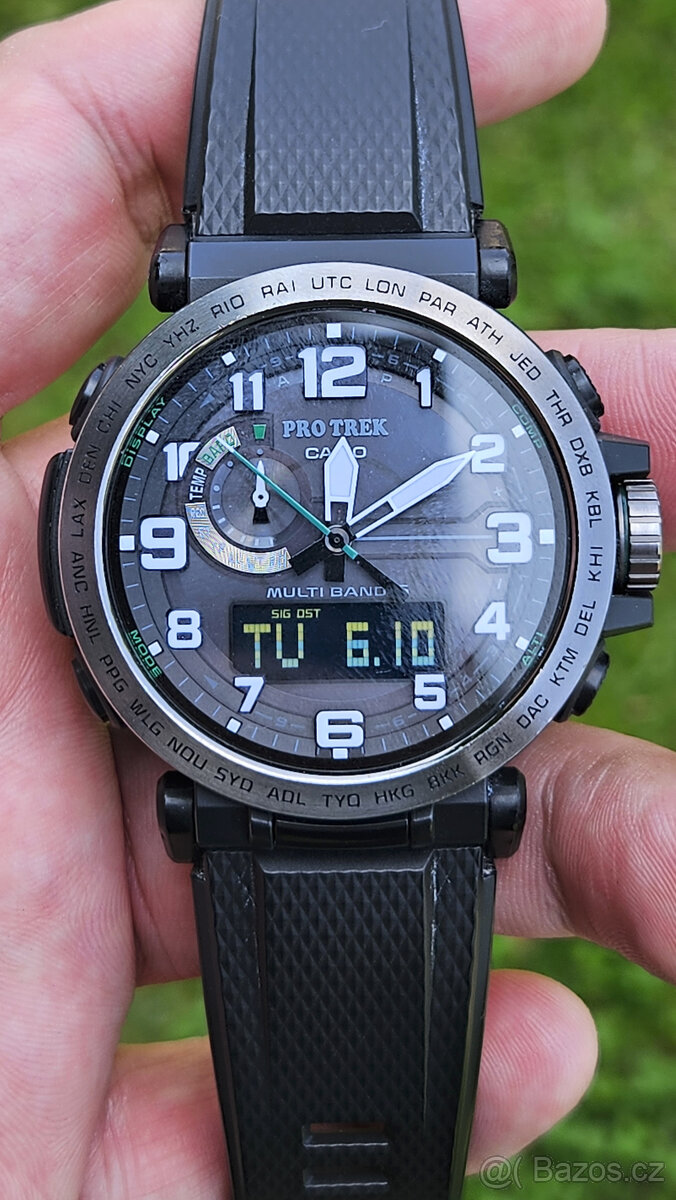 Hodinky CASIO PRW-6600-1ER Solar, Radio - 7