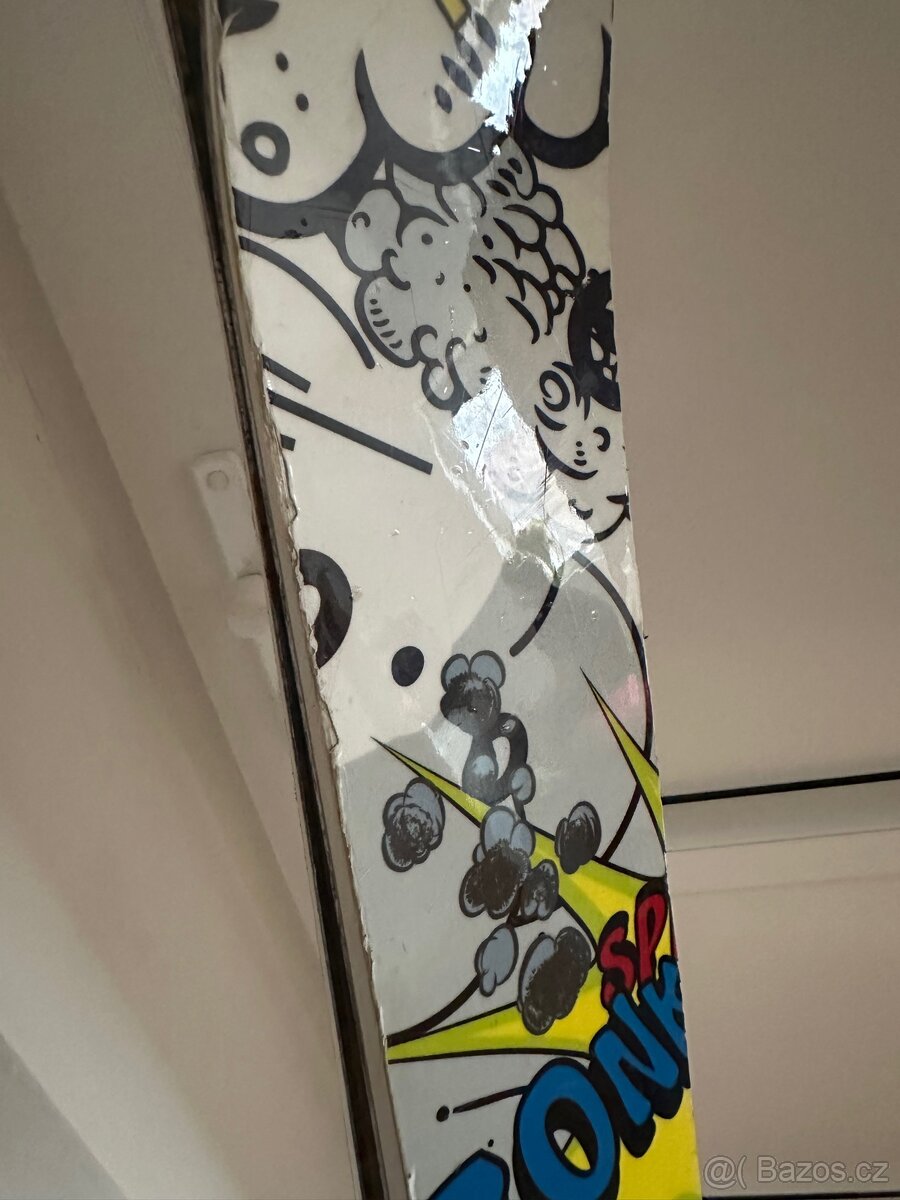 Freestylové lyže Westige Comics + boty - 7