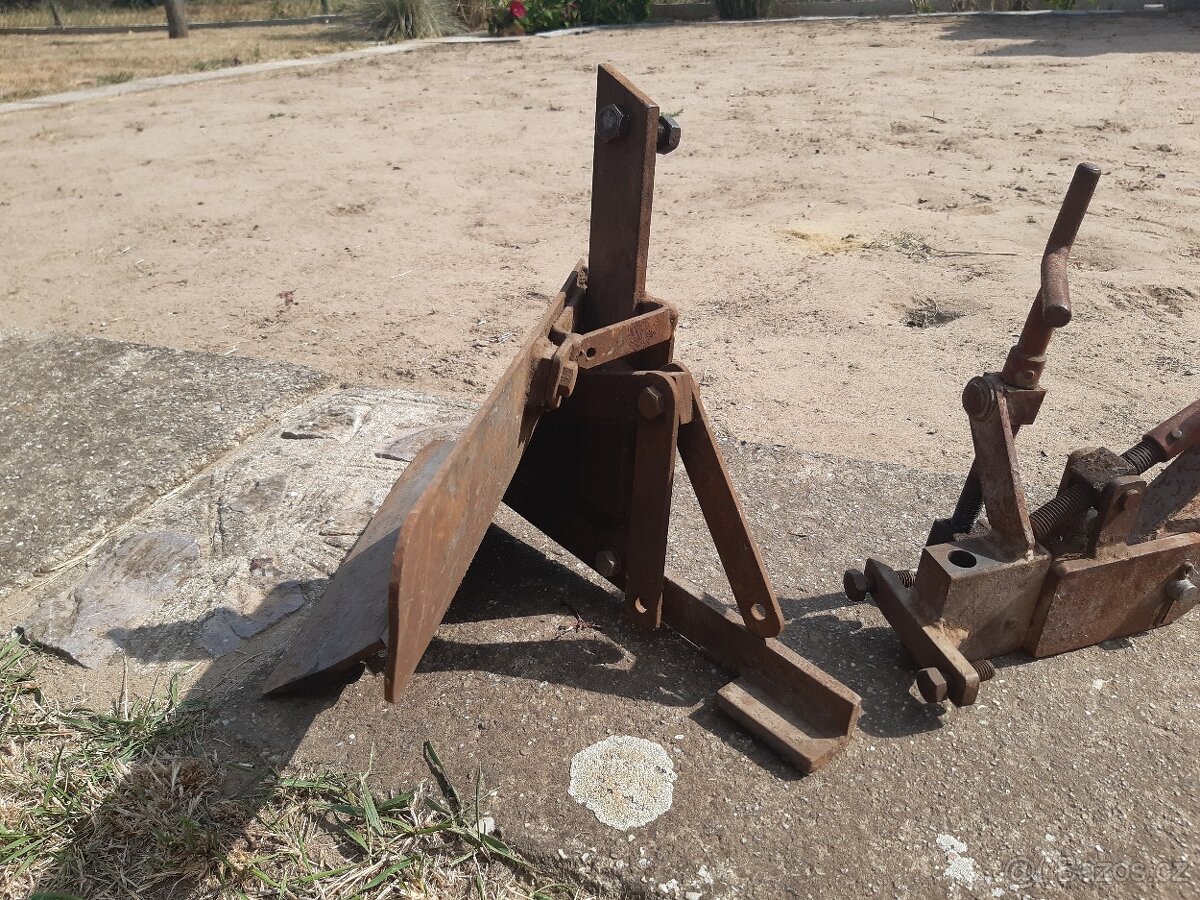 Orací radlice a nastavovací těleso + nože - 7