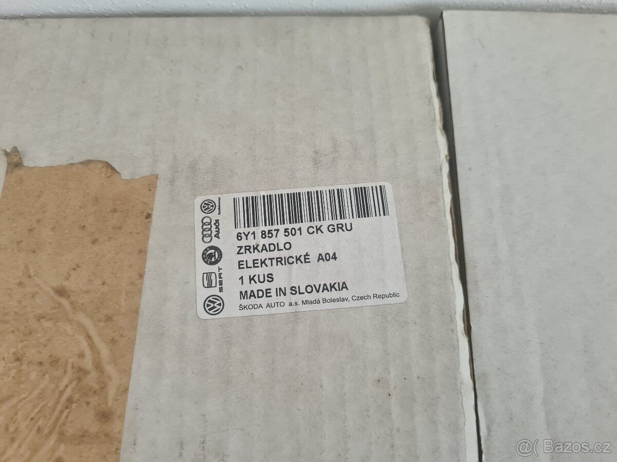 NOVÉ Zrcátka Fabia 1 facelift - ORIGINÁL - 7