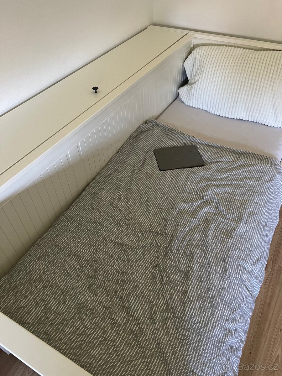 HEMNES postel s úložným prostorem - 7