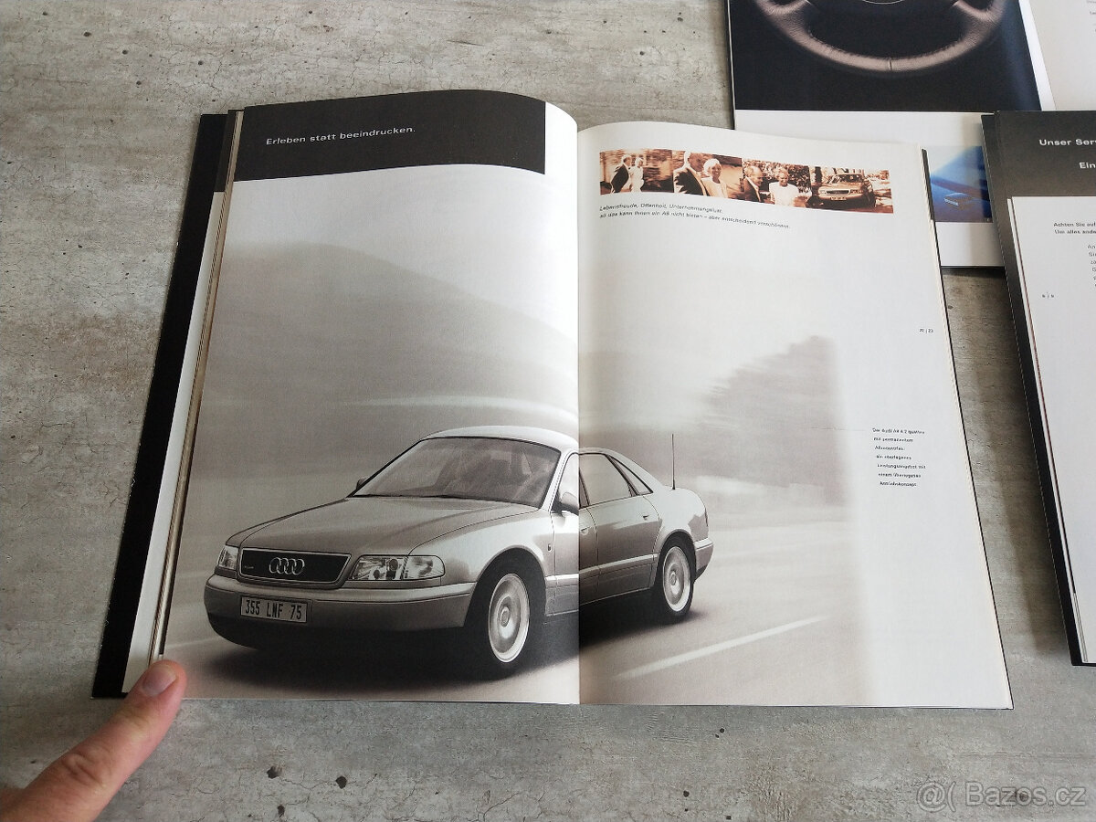 Prospekt Audi A8/S8 D2 (1998), 60+40+20 s, D - 7