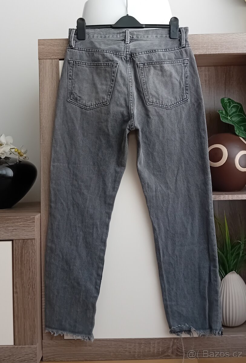 Frame dámské luxusní džíny ke kotníkům vel. S/M - 7