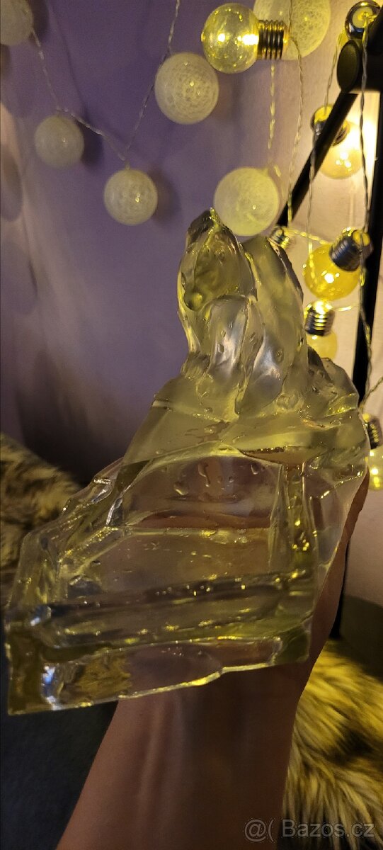 Skleněná dekorace miska - 7