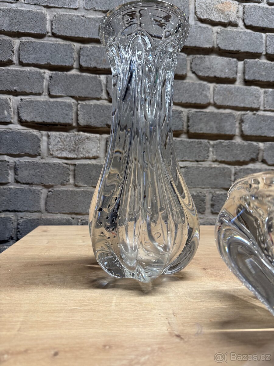 Hutní sklo s bublinkami – design Josef Hospodka - 7