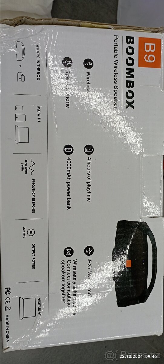 2x VÝKONNÝ VODĚODOLNÝ MOBILNÍ REPRODUKTOR BEZDRÁTOVÝ
- 7