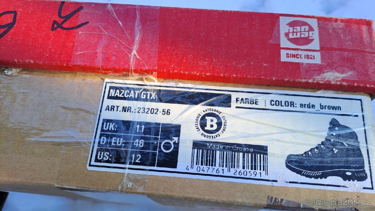 Pánské pohorky Hanwag vel.46 - 7