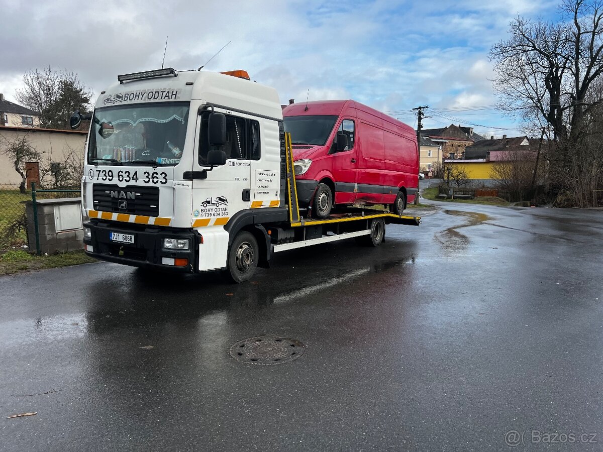 Odtah-dovoz-servis 24/7 hydraulická ruka LKW PKW bus - 7