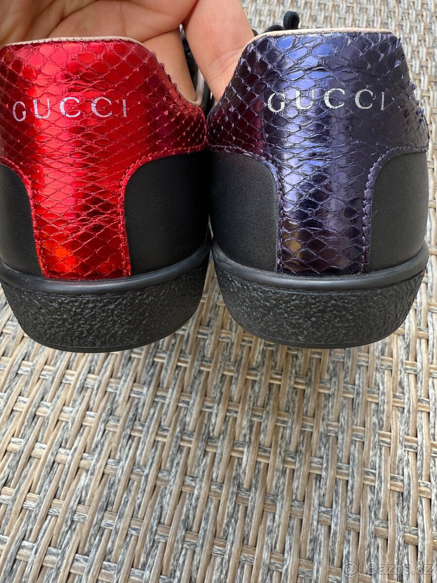 Gucci tenisky dámské,velikost 38,jako nové,PC 24.000Kč,Praha - 7