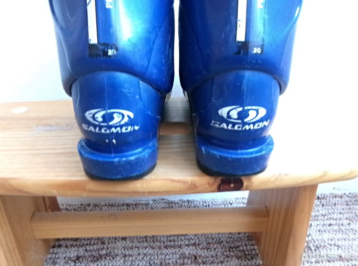 Dětské lyže Völkl 90 cm + boty Salomon vel. 19,5 - 7