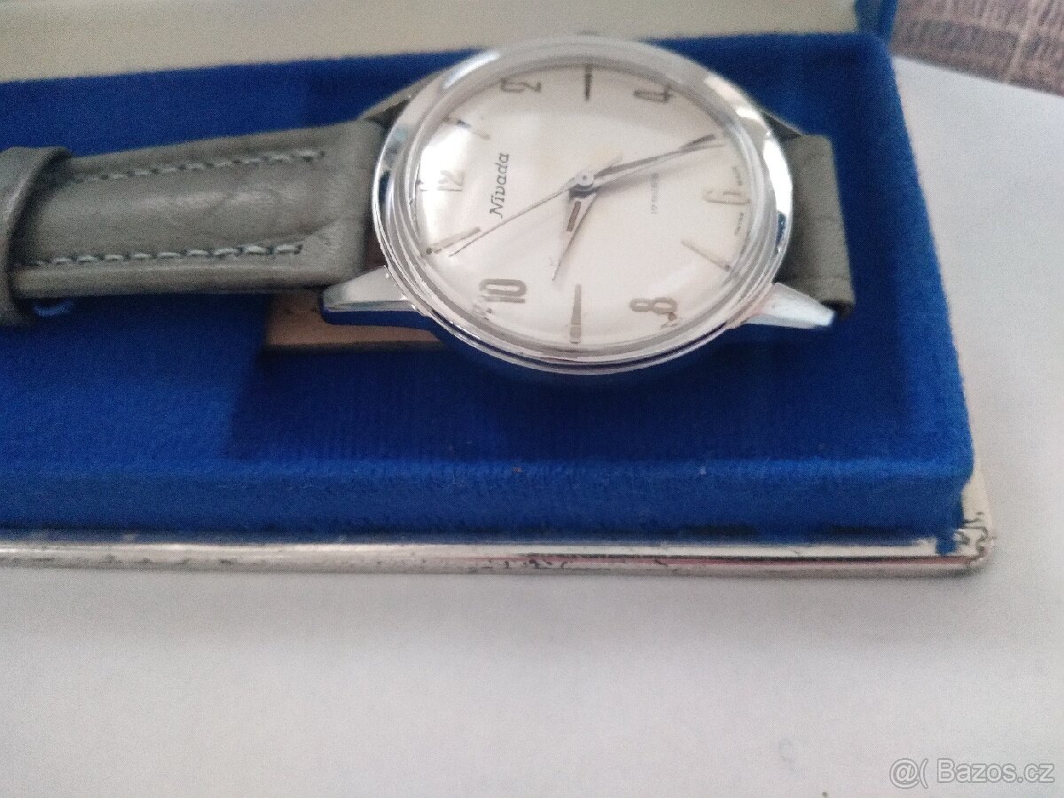 Hodinky NIVADA DIPLOMAT top stav s krabickou v oceli - 7