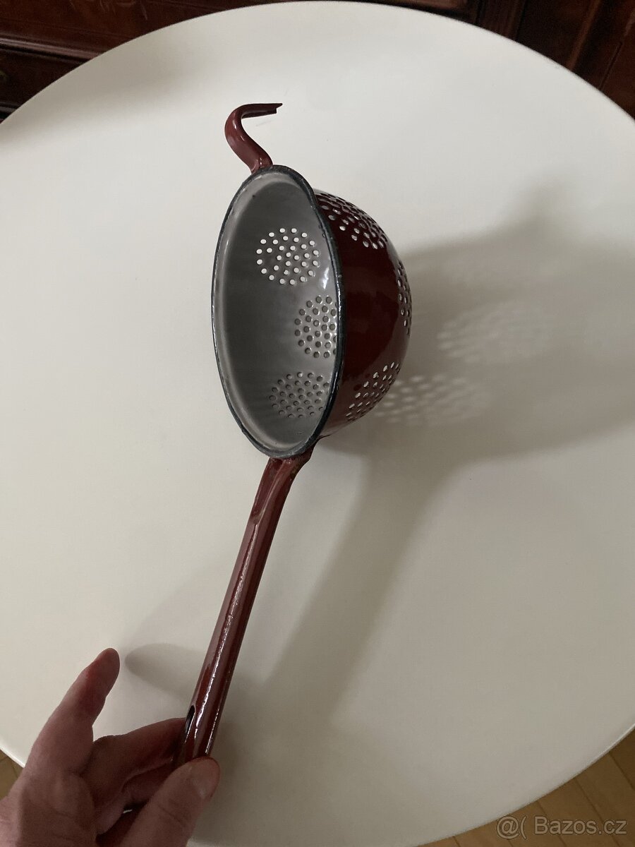 SMALTOVANÁ BANDASKA 3 l, CEDNÍK 31 cm - 7