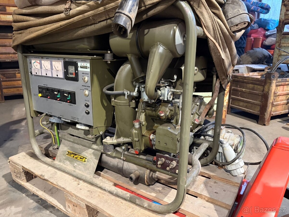Vojenská benzinová elektrocentrála - 7