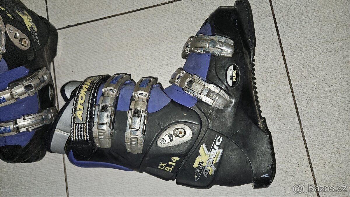 Prodám dětské lyžařské boty Atomic velikost 25.5 - 7