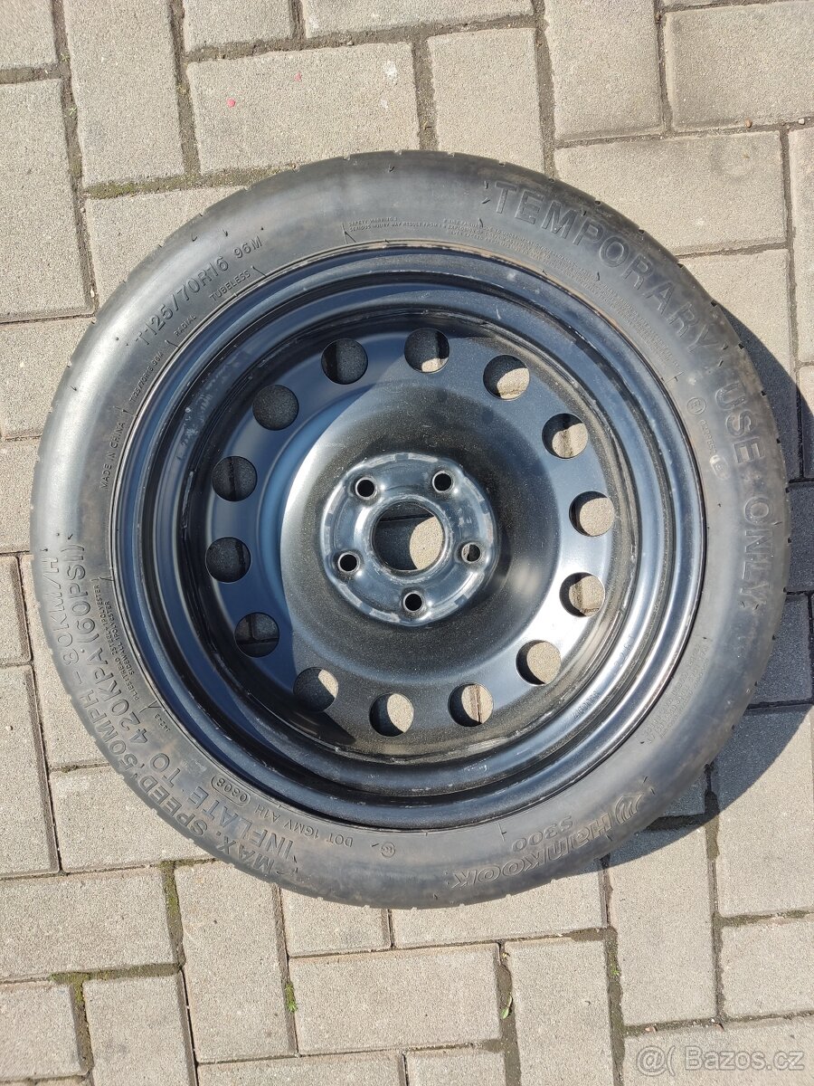 REZERVA VW 5X112 125/70 R16 - 7