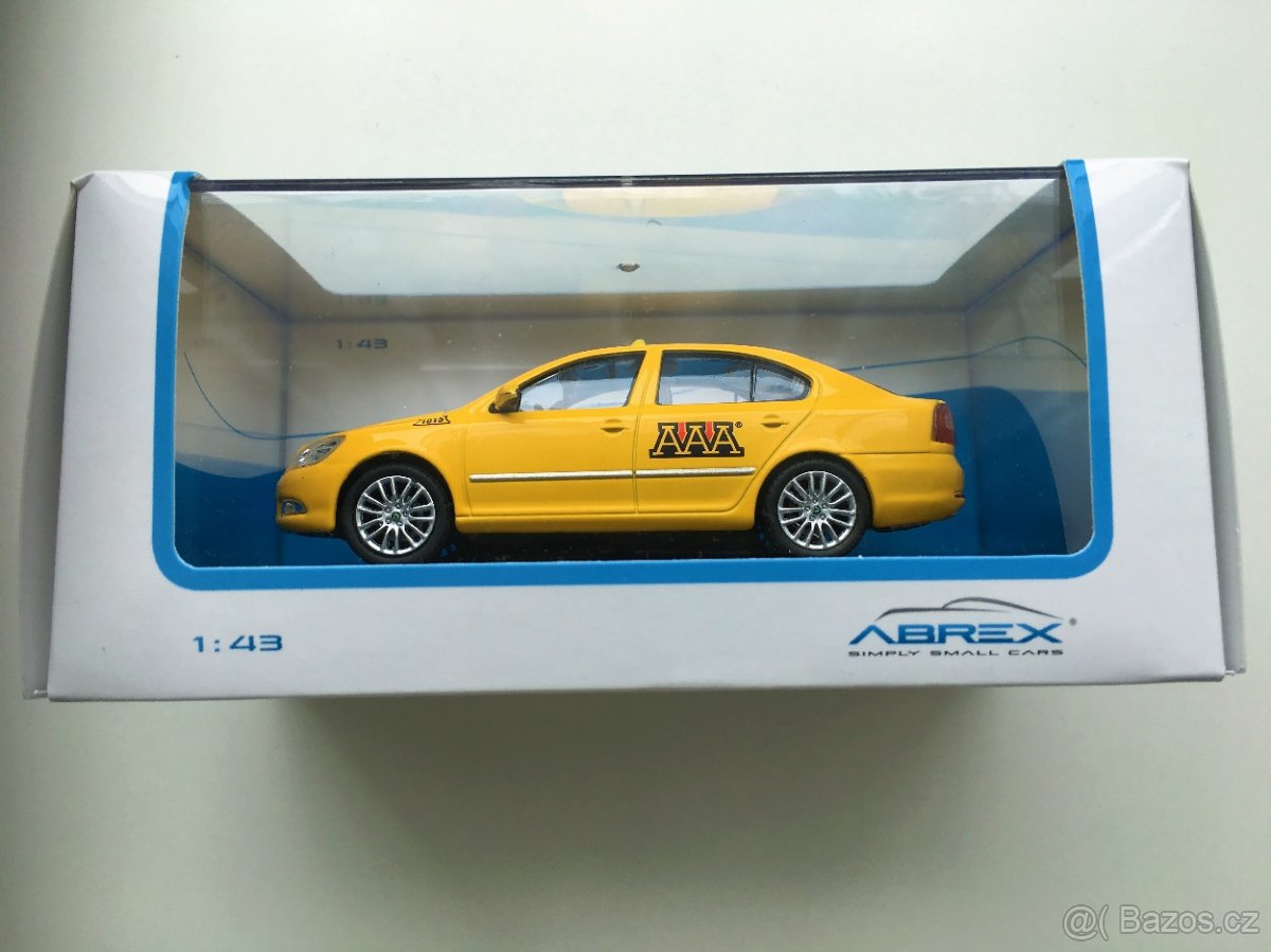 Model ŠKODA Octavia II (FL 2008) "AAA TAXI" Abrex 1/43 - 7