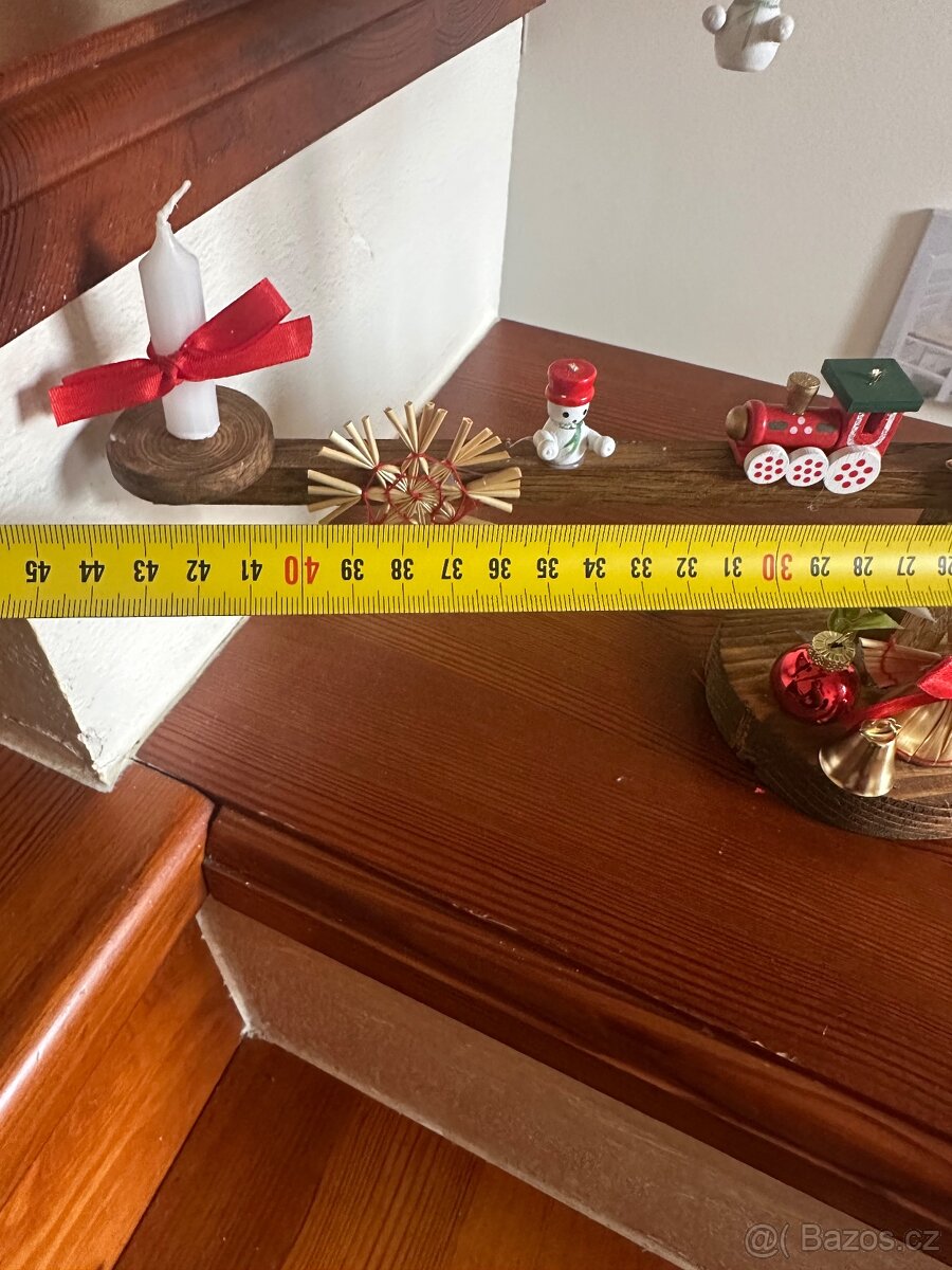 Vánoční svícen - ruční výroba - 7