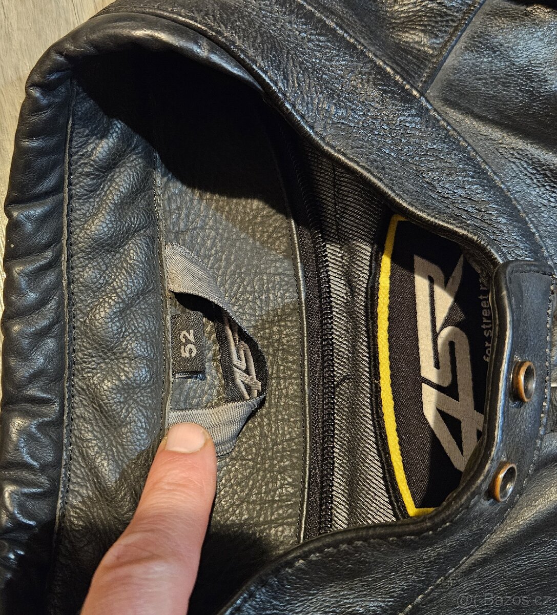 Kožená moto bunda 4SR - 7