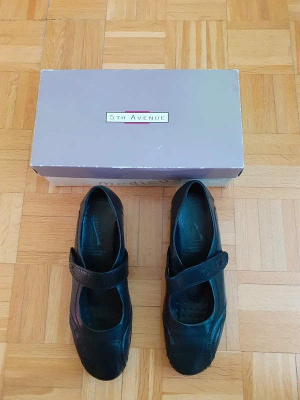 Dámské lodičky černé Medicus 41,5-42 - 7