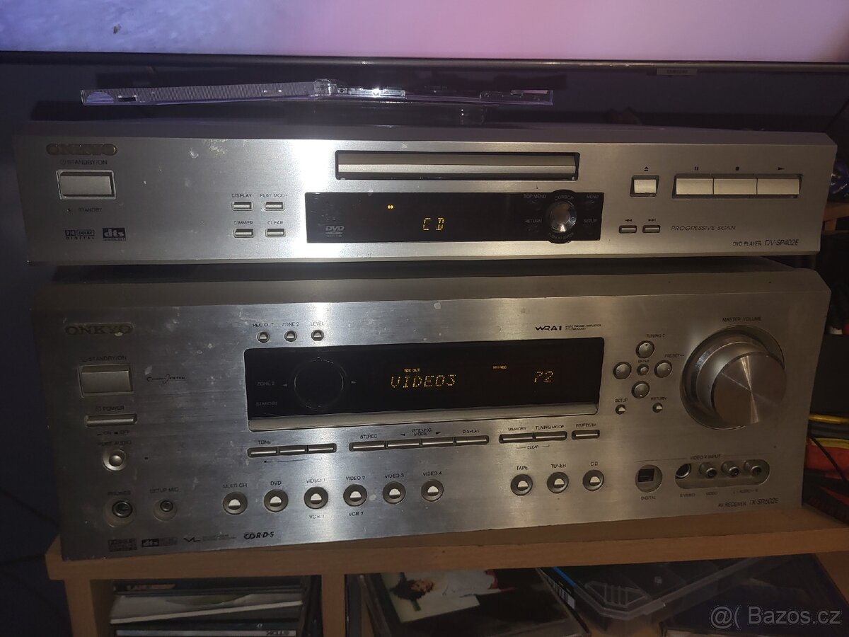 Onkyo TX-SR602E + Onkyo DV-SP402E - 7