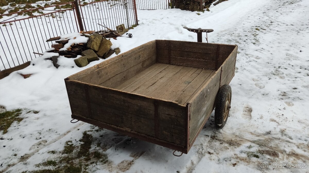 Sekačka Tera Vari + přívěs i k MF 70 - 7