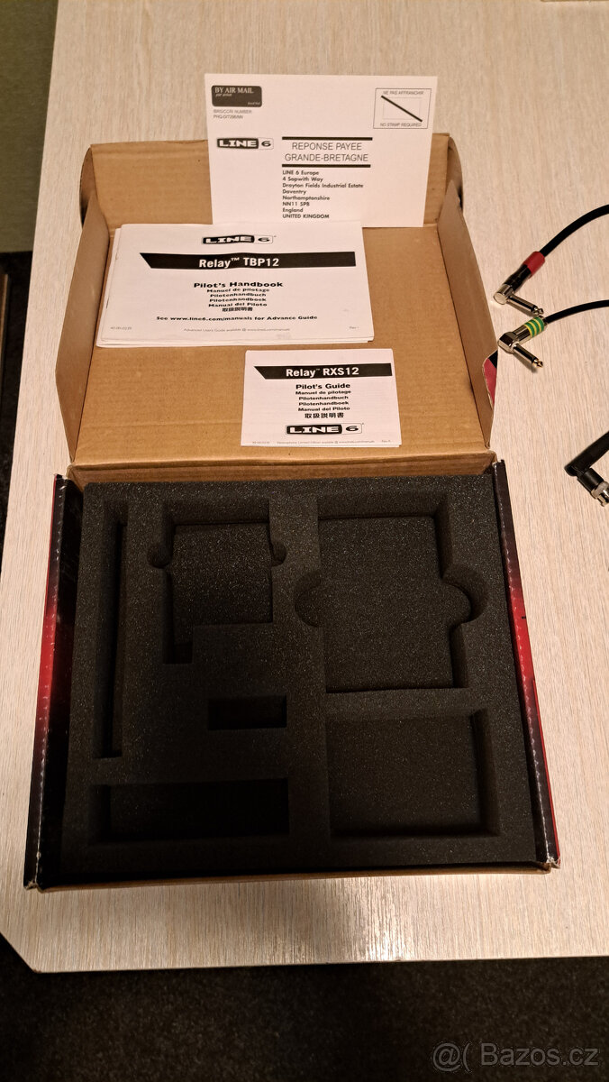 Line6 Relay G50 - profesionální bezdrátový systém 2,4Ghz - 7