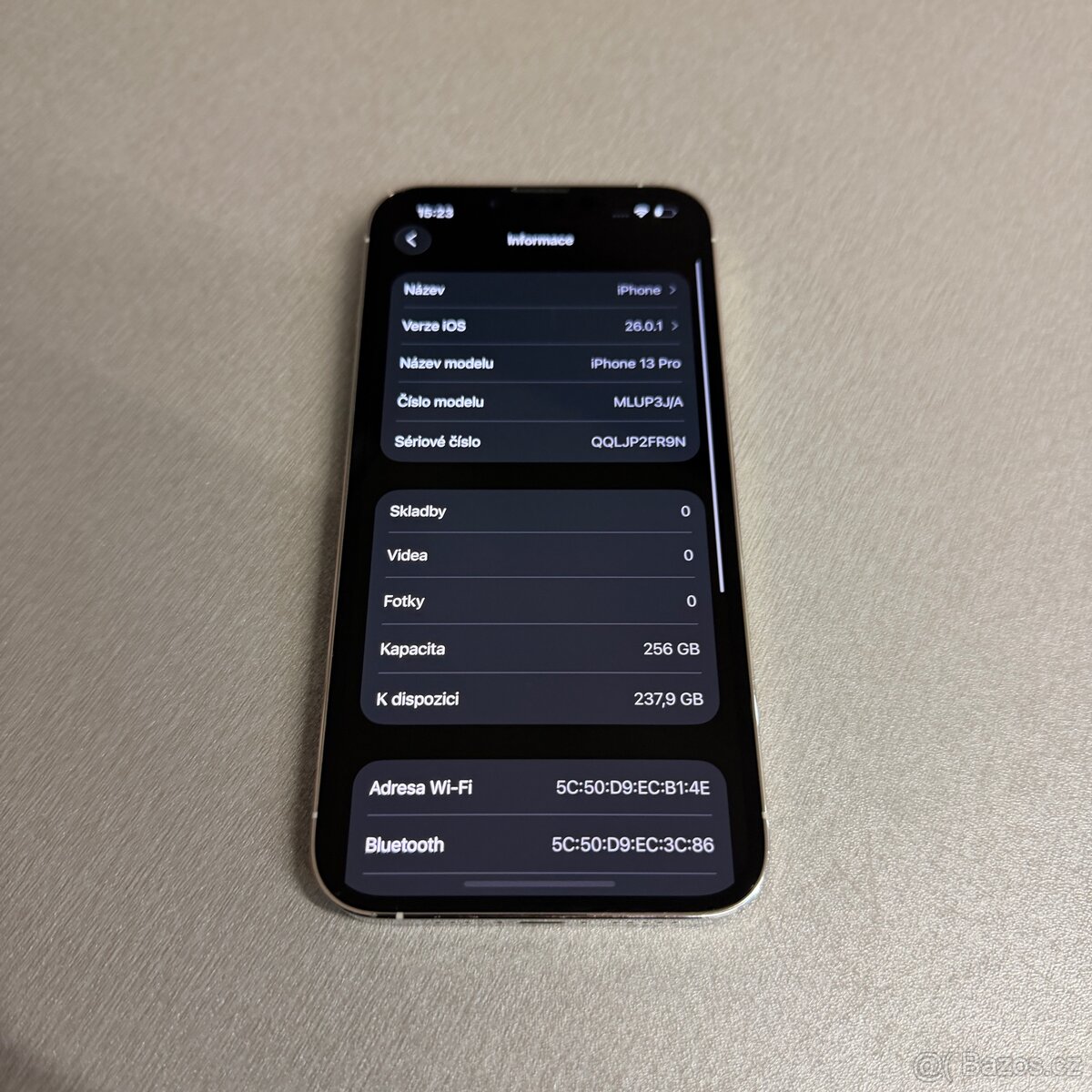 iPhone 13 Pro 256GB silver, bez škrábance, rok záruka - 7